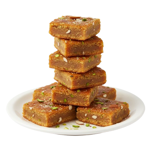 Bikaneri or Roasted burfi