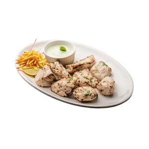 Grilled Malai Chicken with Fries