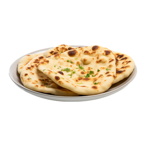Paneer Naan with Butter Sauce